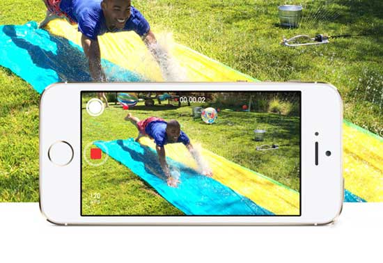 iPhone 5S慢動作視頻像素質量低于標準