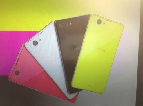 索尼Xperia Z1 mini機身擁有四種顏色