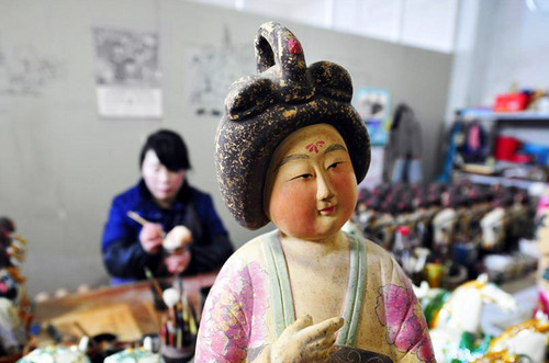 孟津復活“唐三彩”制作技藝