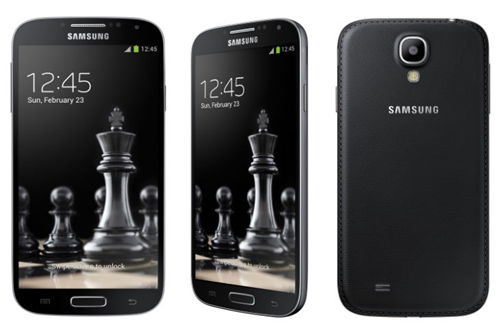 三星Galaxy S4換上黑色新衣
