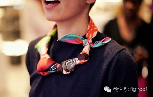 絲巾的“另類玩法”可以玩得醬紫酷??！